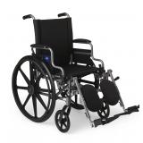 Medline Lightweight Wheelchair 18 Seat Gray