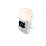 LUXON LED Motion Sensor Night Light  Alarm Clock