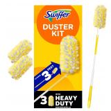 Swiffer Heavy Duty Extendable Duster Kit 4 Pc Set