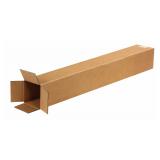 BOX USA 4x4x28in Tall Shipping Boxes 25-Pack