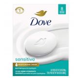 Dove Sensitive Beauty Bar Soap 8 Bars 3.75 oz