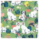 NuWallpaper Jade Good Dog Peel  Stick Wallpaper