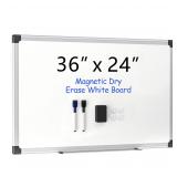 VUSIGN 36x24 Magnetic Dry Erase Whiteboard