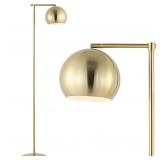 JONATHAN Y Brass Gold 58.5 Floor Lamp $133.00