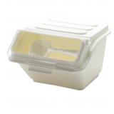 Winco 2 Gallon Ingredient Bin White