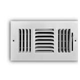 Everbilt 3-Way Steel Register 8x4in