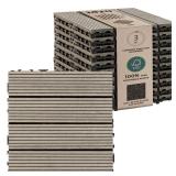 IDZO WPC Deck Tiles 11.75 Grey Set of 10