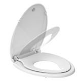 homfan Elongated Toilet Seat w Toddler Seat