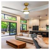DWVO 56 Smart Ceiling Fan with Light - $65.99