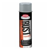 Krylon Rust Tough Light Machinery Gray Paint 6pk