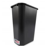Rubbermaid 10.25 Gal. Wastebasket Black