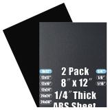 Pinziren 14 ABS Plastic Sheet 24x48 2-Pack