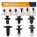 GOOACC 200pc Universal Auto Body Retainer Clip Kit