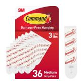Command Medium Replacement Strips 36 Pack $10.99