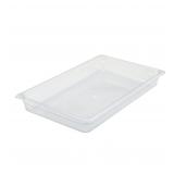 Winco Full Size Clear Polycarbonate Food Pan