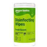 Amazon Basics Disinfecting Wipes 85 Count