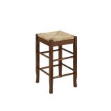 Boraam Square Rush Counter Stool Cappuccino