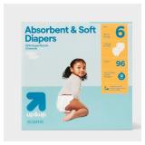upup Disposable Diapers Size 6 96ct