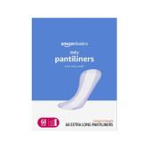 Amazon Basics Extra Long Pantiliners 68 Count