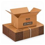 BOX USA 12x9x6 Shipping Boxes 25-Pack $28.49