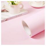 practicalWs Pink Wallpaper 15.8x118