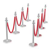 PeakPursuit 8pc Stanchion  Retractable Belt Set