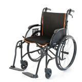 Feather Chair 13.5lb Foldable Wheelchair Black