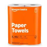 Amazon Basics 2-Pack Flex-Sheets Paper Towels...