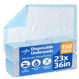 Medline Moderate Absorbency Underpads 23 x 36