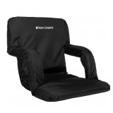Home-Complete Stadium Seat 6-Position Black