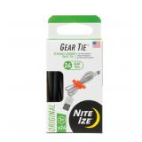 Nite Ize 3-Inch Gear Ties Black 24 Pack