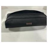 Tumi Black Nylon Zippered Accessory Pouch