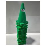 Green Sports Training Cones New - $25.00