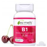 EZ Melts Vitamin B1 25mg 90 Tablets - $16.99