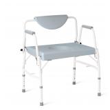 Medline Bariatric Drop-Arm Commode Large $194.05