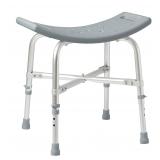 Medline Bariatric Shower Chair 12x20x17 $49.99