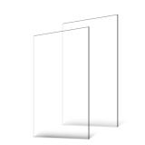 VEVOR 2-Pack Acrylic Sheets 24x48 Inch Clear