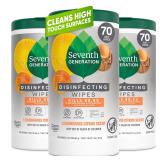 Seventh Generation Disinfectant Wipes 3-Pack 210ct