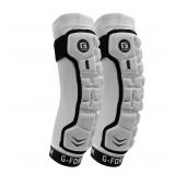 G-Form Youth Lacrosse Arm Pads White