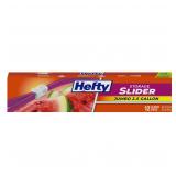 Hefty 2.5 Gallon Slider Storage Bags 12 Count