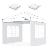 Acepic 10x10 Church Window Canopy Sidewalls 2PCS