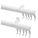 ChadMade 6ft-9ft Adjustable Curtain Track Rod...