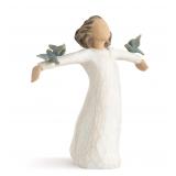 Willow Tree Happiness Figurine 5.5 x 7 x 3.5