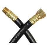 JR Products 36 LP Supply Hose Black  Bronze