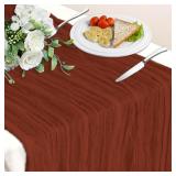 koulate Terracotta Table Runner 120in