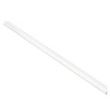 Ivy Hill Tile White Ceramic Pencil Tile 0.6x12in