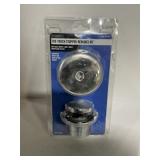 Everbilt Matte Gold Tub Drain Toe Kit