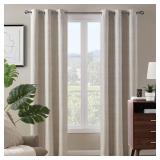 LightsOut Paloma 38x63 100 Blackout Curtain Nat.