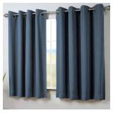 Ricardo Blackout Curtain 54x45 Dark Blue