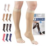 Truform Womens Compression Stockings XL Nude